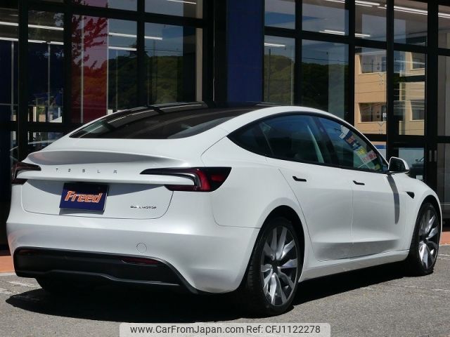 tesla tesla-model3 2024 -TESLA--Tesla Model3 ZAA-3L23T--LRW3F7EK8RC159422---TESLA--Tesla Model3 ZAA-3L23T--LRW3F7EK8RC159422- image 2