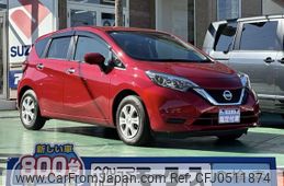 nissan note 2018 GOO_JP_700060017330241201009