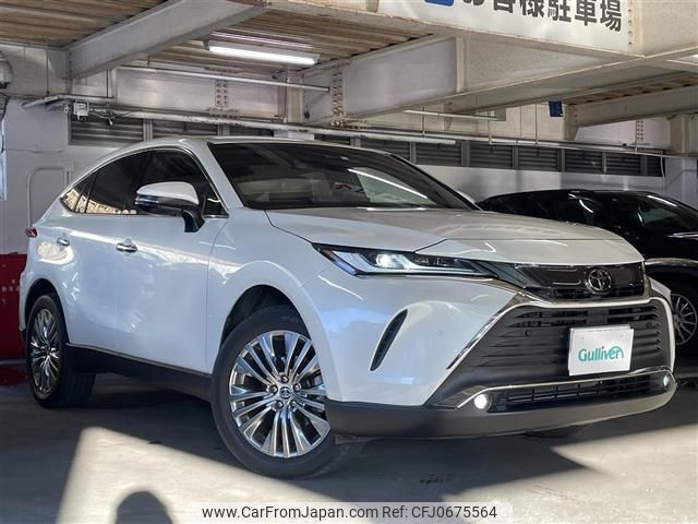 toyota harrier 2021 -TOYOTA--Harrier 6BA-MXUA80--MXUA80-0033154---TOYOTA--Harrier 6BA-MXUA80--MXUA80-0033154- image 1