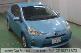 toyota aqua 2012 -TOYOTA 【新潟 502ﾗ1202】--AQUA NHP10--2041899---TOYOTA 【新潟 502ﾗ1202】--AQUA NHP10--2041899-