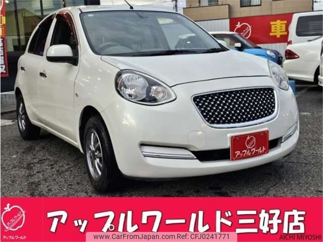 nissan march 2014 -NISSAN 【三河 503ﾃ8009】--March DBA-K13--K13-721938---NISSAN 【三河 503ﾃ8009】--March DBA-K13--K13-721938- image 1