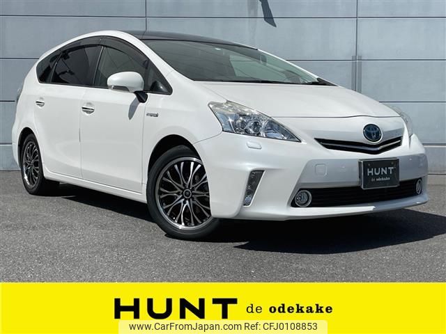 toyota prius-α 2014 -TOYOTA--Prius α DAA-ZVW40W--ZVW40-3092942---TOYOTA--Prius α DAA-ZVW40W--ZVW40-3092942- image 1