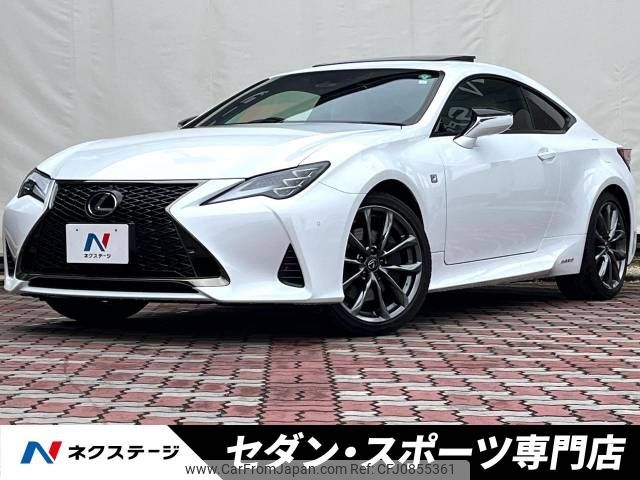 lexus rc 2020 -LEXUS--Lexus RC DAA-AVC10--AVC10-6006145---LEXUS--Lexus RC DAA-AVC10--AVC10-6006145- image 1