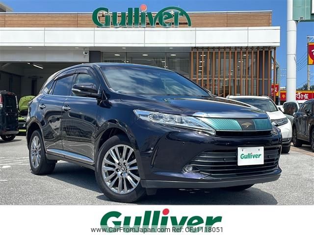 toyota harrier 2017 -TOYOTA--Harrier DBA-ZSU60W--ZSU60-0129683---TOYOTA--Harrier DBA-ZSU60W--ZSU60-0129683- image 1