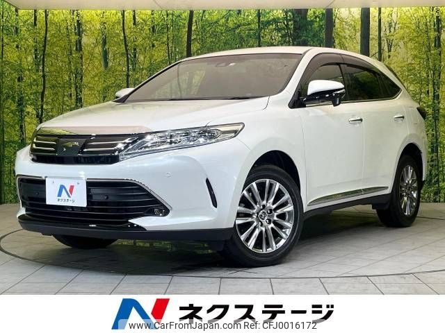 toyota harrier 2017 -TOYOTA--Harrier DBA-ZSU60W--ZSU60-0135533---TOYOTA--Harrier DBA-ZSU60W--ZSU60-0135533- image 1