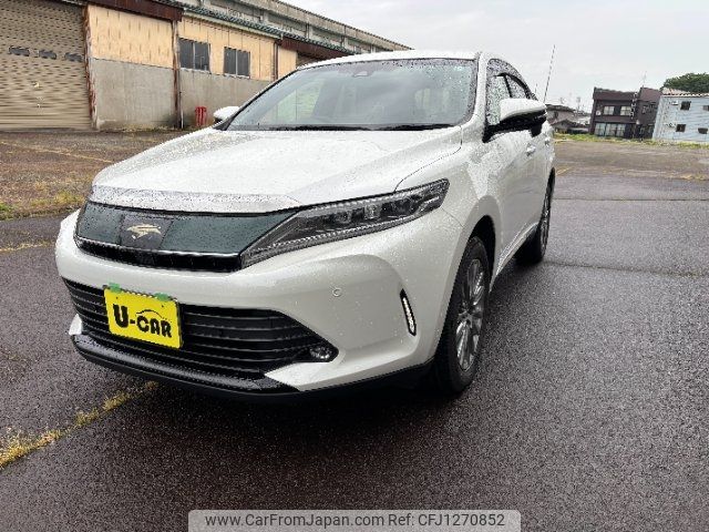 toyota harrier 2019 -TOYOTA 【長岡 300ﾗ3124】--Harrier ASU65W--0005144---TOYOTA 【長岡 300ﾗ3124】--Harrier ASU65W--0005144- image 1