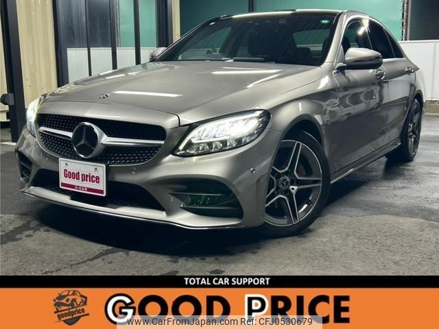 mercedes-benz c-class 2019 quick_quick_DBA-205040C_WDD2050402R443198 image 1