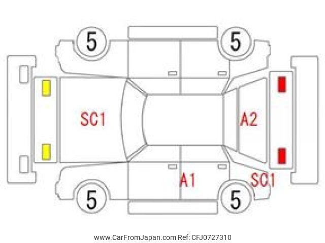 toyota wish 2012 -TOYOTA--Wish DBA-ZGE25G--ZGE25-0023580---TOYOTA--Wish DBA-ZGE25G--ZGE25-0023580- image 2