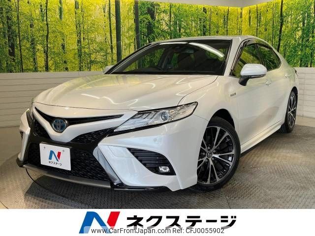 toyota camry 2018 -TOYOTA--Camry DAA-AXVH70--AXVH70-1037985---TOYOTA--Camry DAA-AXVH70--AXVH70-1037985- image 1