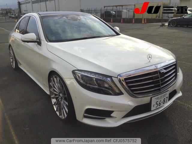 mercedes-benz s-class 2016 -MERCEDES-BENZ 【伊勢志摩 300ｽ5687】--Benz S Class 222004--2A223385---MERCEDES-BENZ 【伊勢志摩 300ｽ5687】--Benz S Class 222004--2A223385- image 1