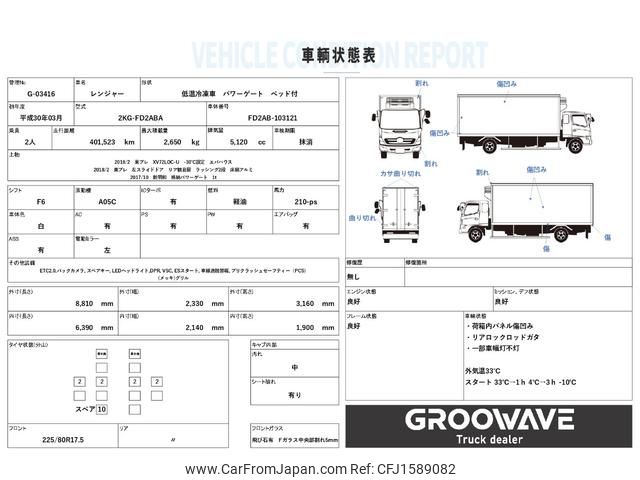 hino ranger 2018 CFJ1589082 image 2