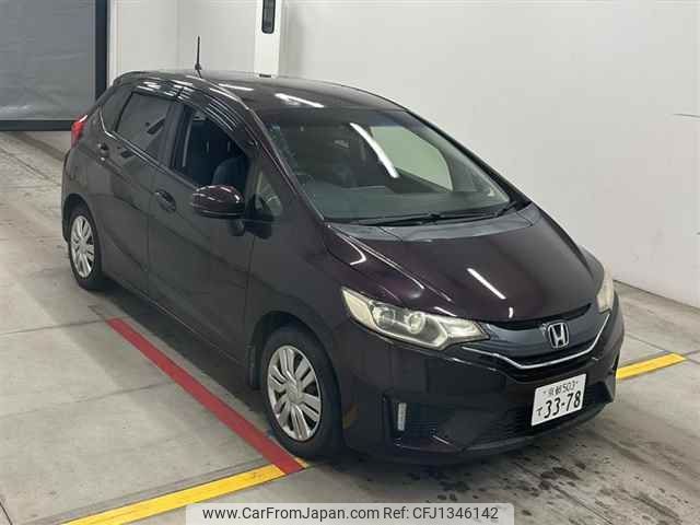 honda fit 2013 -HONDA 【京都 503テ3378】--Fit GK5-1003001---HONDA 【京都 503テ3378】--Fit GK5-1003001- image 1