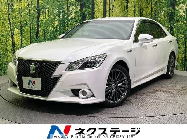 toyota crown 2013 -TOYOTA--Crown DAA-AWS210--AWS210-6004384---TOYOTA--Crown DAA-AWS210--AWS210-6004384- image 1