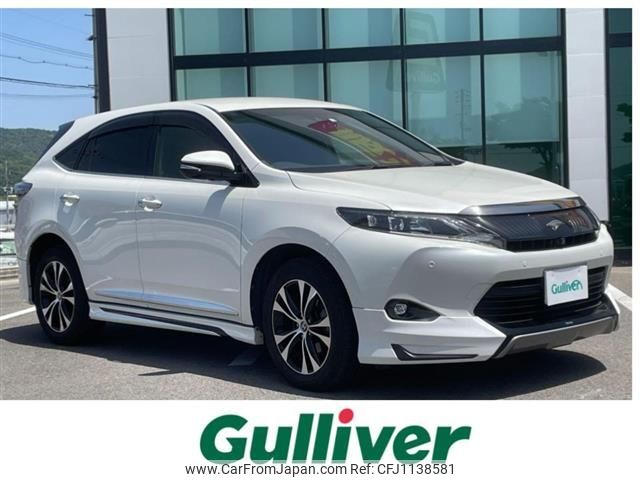 toyota harrier 2016 -TOYOTA--Harrier DBA-ZSU60W--ZSU60-0079857---TOYOTA--Harrier DBA-ZSU60W--ZSU60-0079857- image 1