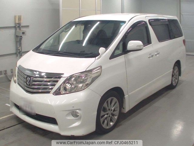 toyota alphard 2010 -TOYOTA 【柏 300ね7755】--Alphard ANH20W-8129241---TOYOTA 【柏 300ね7755】--Alphard ANH20W-8129241- image 1