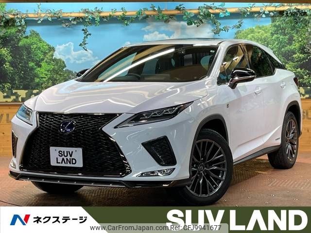 lexus rx 2021 -LEXUS--Lexus RX 6AA-GYL20W--GYL20-0015410---LEXUS--Lexus RX 6AA-GYL20W--GYL20-0015410- image 1