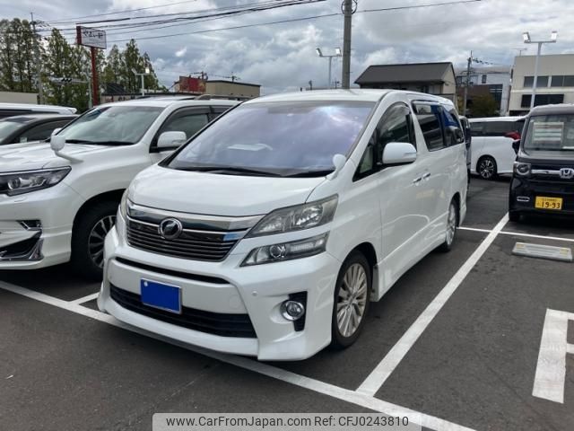 toyota vellfire 2012 -TOYOTA--Vellfire DBA-GGH20W--GGH20-8060519---TOYOTA--Vellfire DBA-GGH20W--GGH20-8060519- image 1