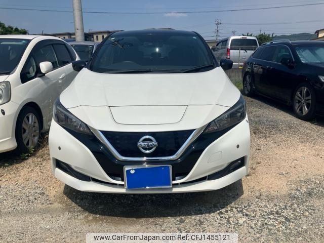 nissan leaf 2017 -NISSAN--Leaf ZAA-ZE1--ZE1-009874---NISSAN--Leaf ZAA-ZE1--ZE1-009874- image 1