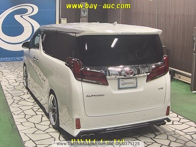 toyota alphard 2020 -TOYOTA--Alphard GGH30W-0038570---TOYOTA--Alphard GGH30W-0038570- image 2