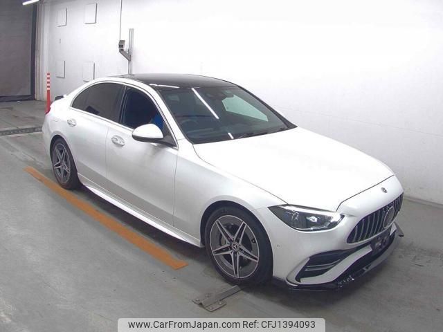 mercedes-benz c-class 2022 quick_quick_5AA-206042C_W1K2060422R033204 image 1