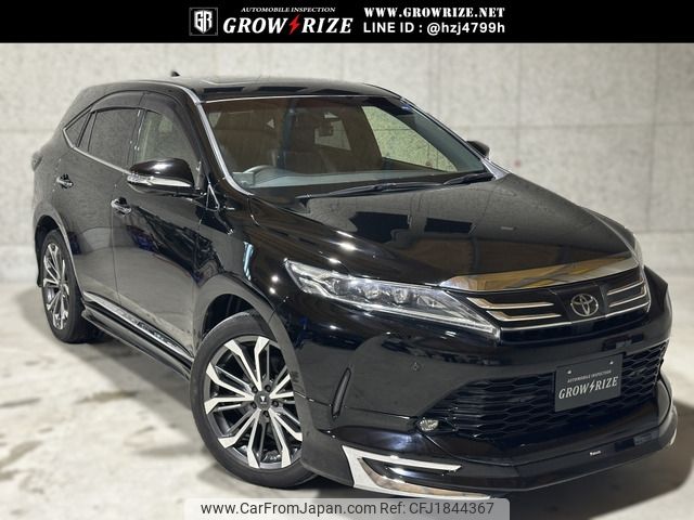 toyota harrier 2017 CFJ1844367 image 1