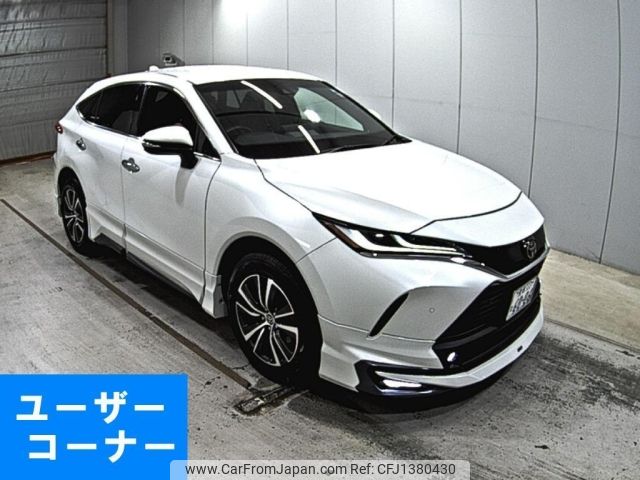 toyota harrier 2021 -TOYOTA 【愛媛 333な6006】--Harrier MXUA80-0039643---TOYOTA 【愛媛 333な6006】--Harrier MXUA80-0039643- image 1