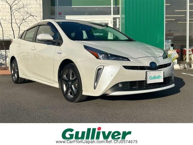 toyota prius 2019 -TOYOTA--Prius DAA-ZVW55--ZVW55-8070527---TOYOTA--Prius DAA-ZVW55--ZVW55-8070527- image 1