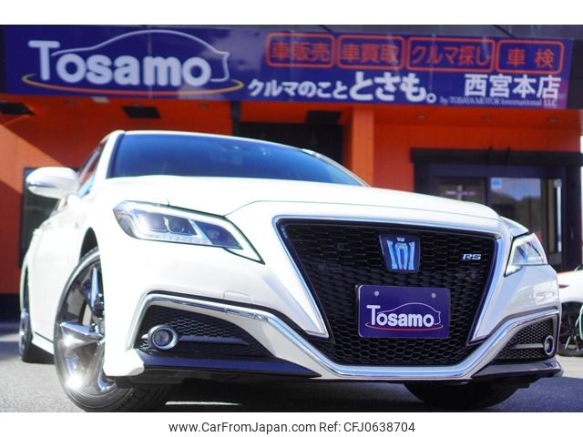 toyota crown 2018 -TOYOTA--Crown 6AA-GWS224--GWS224-1000982---TOYOTA--Crown 6AA-GWS224--GWS224-1000982- image 1