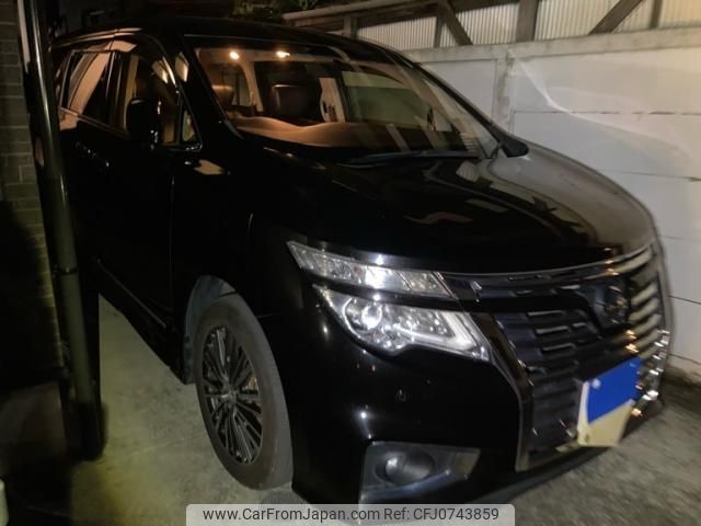 nissan elgrand 2014 -NISSAN--Elgrand DBA-PE52--PE52-050858---NISSAN--Elgrand DBA-PE52--PE52-050858- image 1