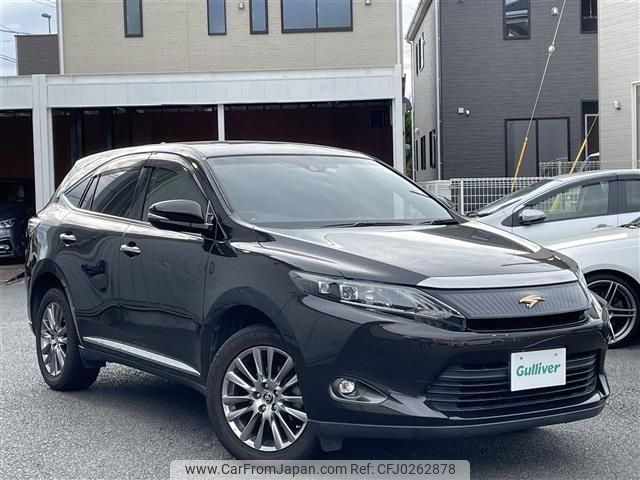 toyota harrier 2015 -TOYOTA--Harrier DBA-ZSU65W--ZSU65-0015345---TOYOTA--Harrier DBA-ZSU65W--ZSU65-0015345- image 1