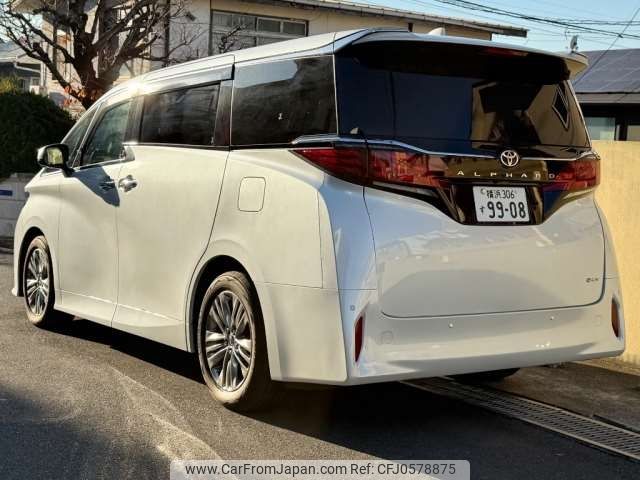 toyota alphard 2024 -TOYOTA 【横浜 306ｽ9908】--Alphard 6AA-AAHH40W--AAHH40-4008307---TOYOTA 【横浜 306ｽ9908】--Alphard 6AA-AAHH40W--AAHH40-4008307- image 2