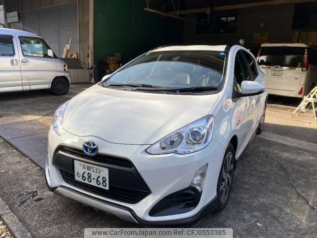 toyota aqua 2015 -TOYOTA 【京都 533ﾑ6868】--AQUA DAA-NHP10--NHP10-6477696---TOYOTA 【京都 533ﾑ6868】--AQUA DAA-NHP10--NHP10-6477696- image 1