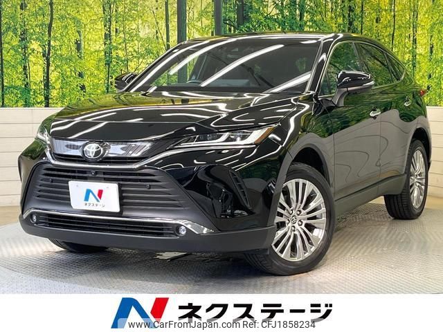 toyota harrier 2023 CFJ1858234 image 1