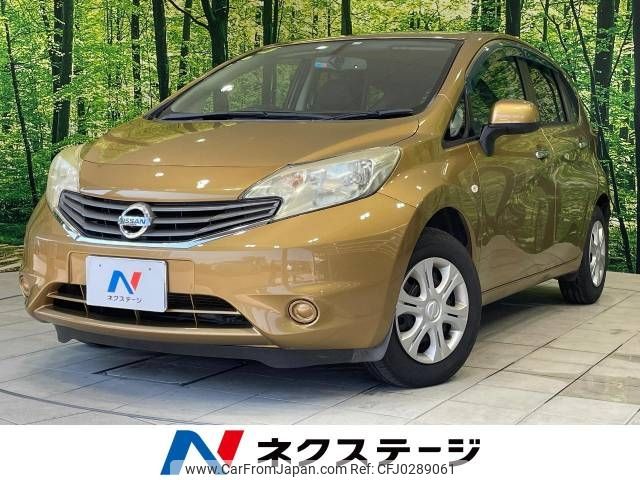 nissan note 2013 -NISSAN--Note DBA-E12--E12-166285---NISSAN--Note DBA-E12--E12-166285- image 1