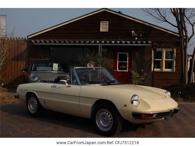 alfa-romeo spider 1982 -ALFA ROMEO--Alfa Romeo Spider fumei--AR115350004807---ALFA ROMEO--Alfa Romeo Spider fumei--AR115350004807- image 1