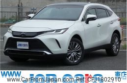 toyota harrier 2021 CFJ1802910