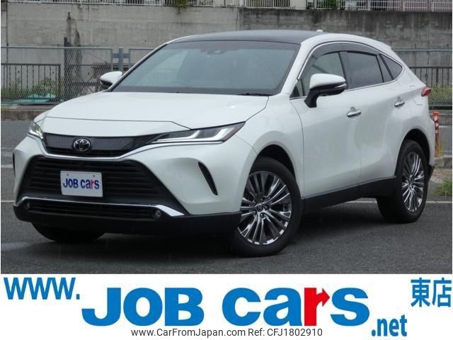 toyota harrier 2021 CFJ1802910 image 1