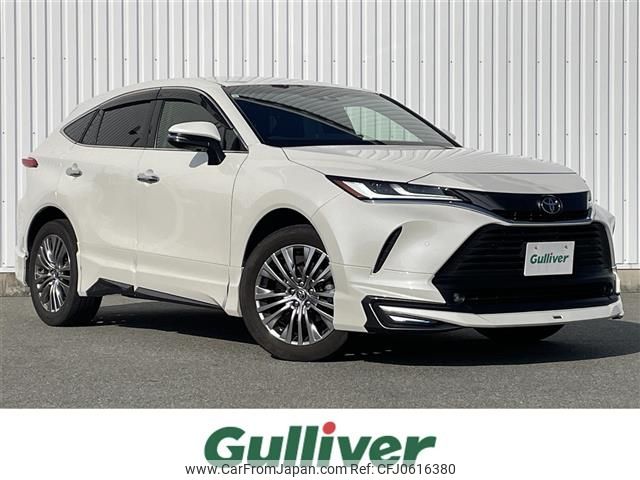 toyota harrier 2021 -TOYOTA--Harrier 6BA-MXUA80--MXUA80-0046603---TOYOTA--Harrier 6BA-MXUA80--MXUA80-0046603- image 1