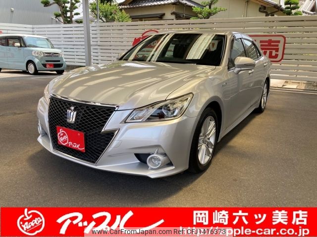 toyota crown 2014 -TOYOTA--Crown DAA-AWS210--AWS210-6067638---TOYOTA--Crown DAA-AWS210--AWS210-6067638- image 1
