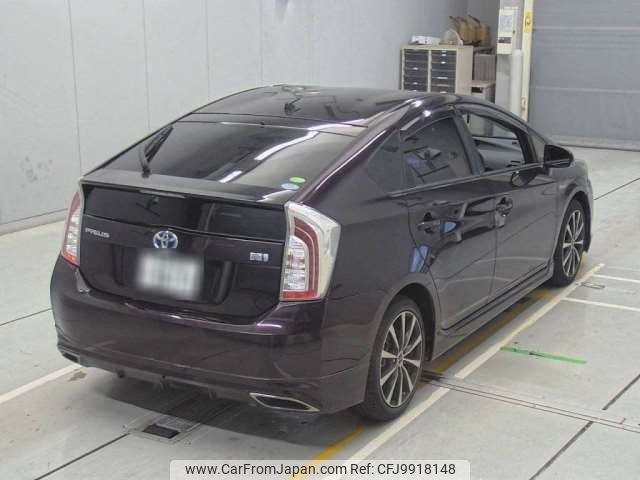 toyota prius 2013 -TOYOTA 【京都 302ﾉ9871】--Prius DAA-ZVW30--ZVW30-5652173---TOYOTA 【京都 302ﾉ9871】--Prius DAA-ZVW30--ZVW30-5652173- image 2