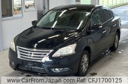 nissan sylphy 2013 CFJ1700125