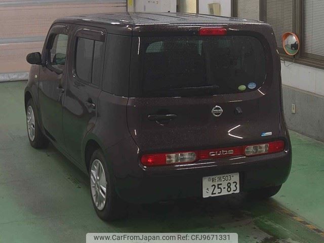 nissan cube 2012 -NISSAN 【新潟 503ｻ2583】--Cube Z12--201509---NISSAN 【新潟 503ｻ2583】--Cube Z12--201509- image 2