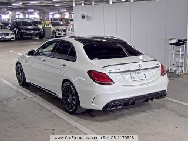 mercedes-benz c-class 2021 quick_quick_CBA-205064_WDD2050642R475591 image 2