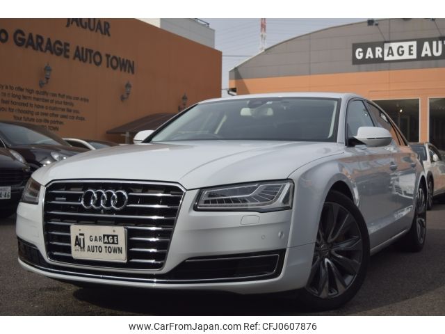 audi a8 2014 -AUDI--Audi A8 ABA-4HCTGF--WAUZZZ4H8EN009800---AUDI--Audi A8 ABA-4HCTGF--WAUZZZ4H8EN009800- image 1