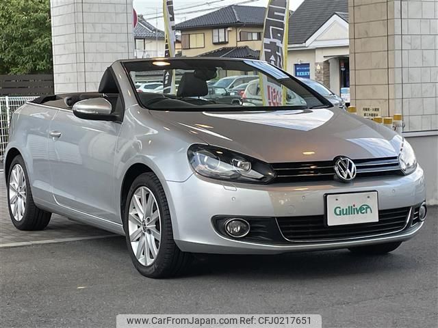 volkswagen golf-convertible 2012 -VOLKSWAGEN--VW Golf Cabriolet DBA-1KCAVK--WVWZZZ1KZCK037292---VOLKSWAGEN--VW Golf Cabriolet DBA-1KCAVK--WVWZZZ1KZCK037292- image 1