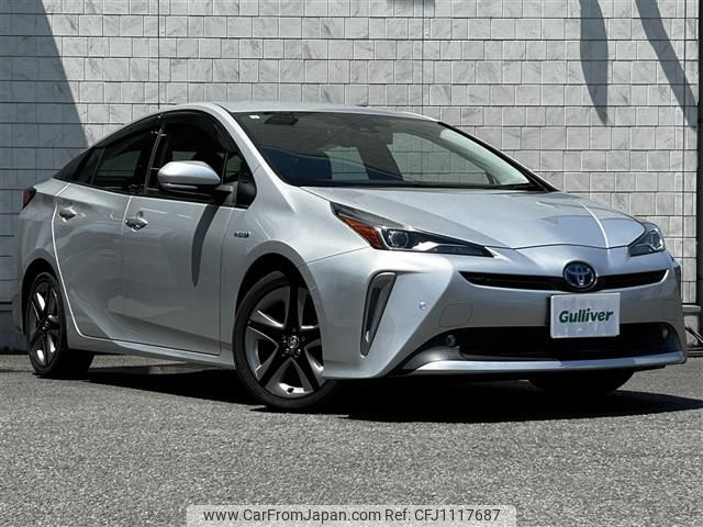 toyota prius 2019 -TOYOTA--Prius DAA-ZVW51--ZVW51-8055511---TOYOTA--Prius DAA-ZVW51--ZVW51-8055511- image 1