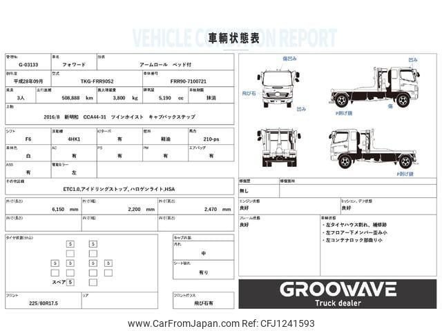 isuzu forward 2016 GOO_NET_EXCHANGE_0541786A30250604W002 image 2