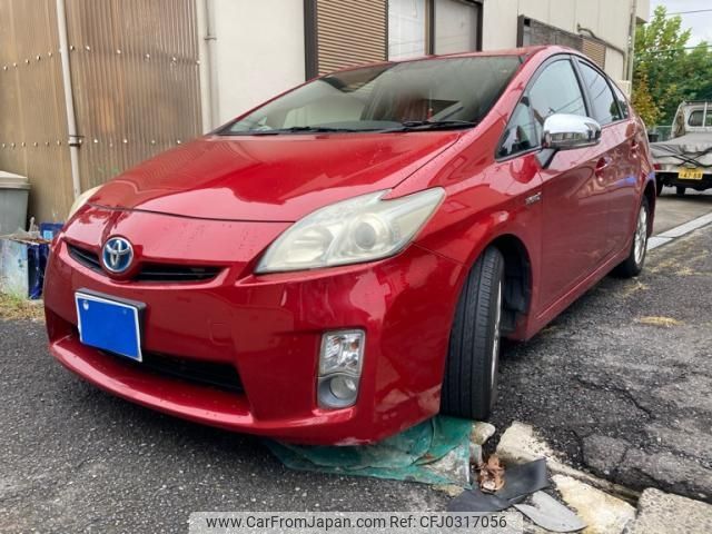 toyota prius 2010 -TOYOTA--Prius DAA-ZVW30--ZVW30-1267598---TOYOTA--Prius DAA-ZVW30--ZVW30-1267598- image 1