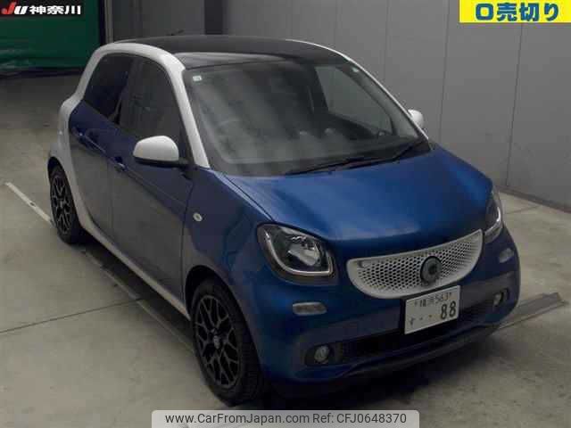 smart forfour 2016 -SMART 【横浜 563ｽ88】--Smart Forfour 453044--WME4530442Y093601---SMART 【横浜 563ｽ88】--Smart Forfour 453044--WME4530442Y093601- image 1