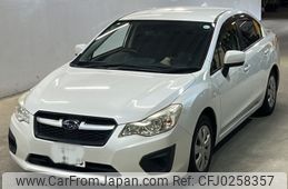 subaru impreza-g4 2013 -SUBARU 【鳥取 300ふ3820】--Impreza G4 GJ3-004981---SUBARU 【鳥取 300ふ3820】--Impreza G4 GJ3-004981-